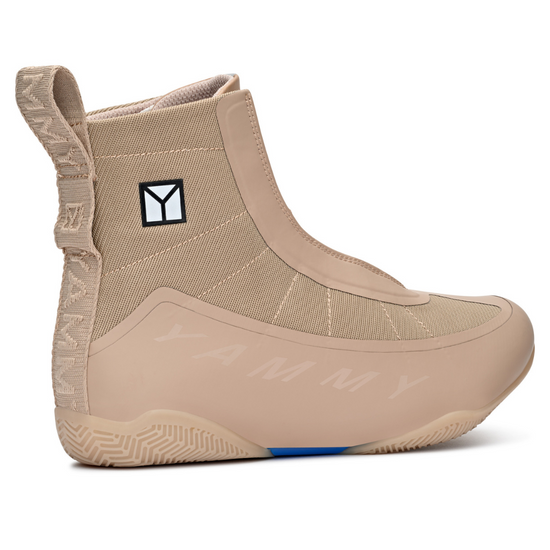 YAMMY Flux Tan Mid Boxing Shoes