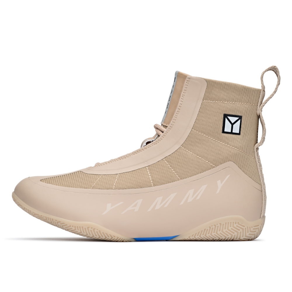 YAMMY Flux Tan Mid Boxing Shoes