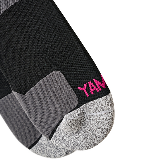 YAMMY Boxing Black/Pink Flux Mid Tech Socks