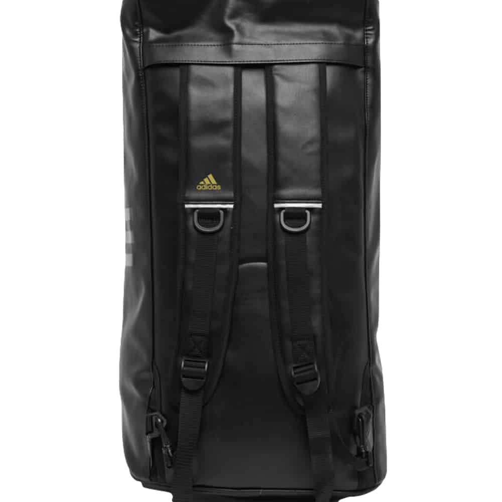 adidas 2 in 1 Bag Black Zip Back
