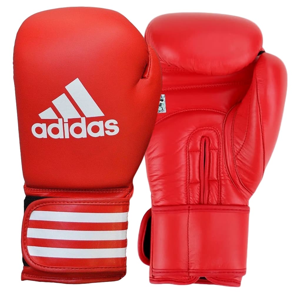Load image into Gallery viewer, adidas AIBA Approved Boxing Gloves Red
