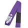 adidas BJJ Belt With Black Tip BJJ Belts Adidas Purple A1 