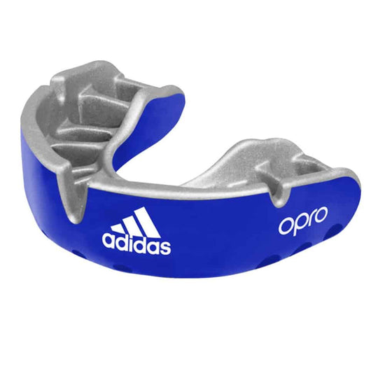 Load image into Gallery viewer, adidas OPRO Gold Mouth Guard Blue
