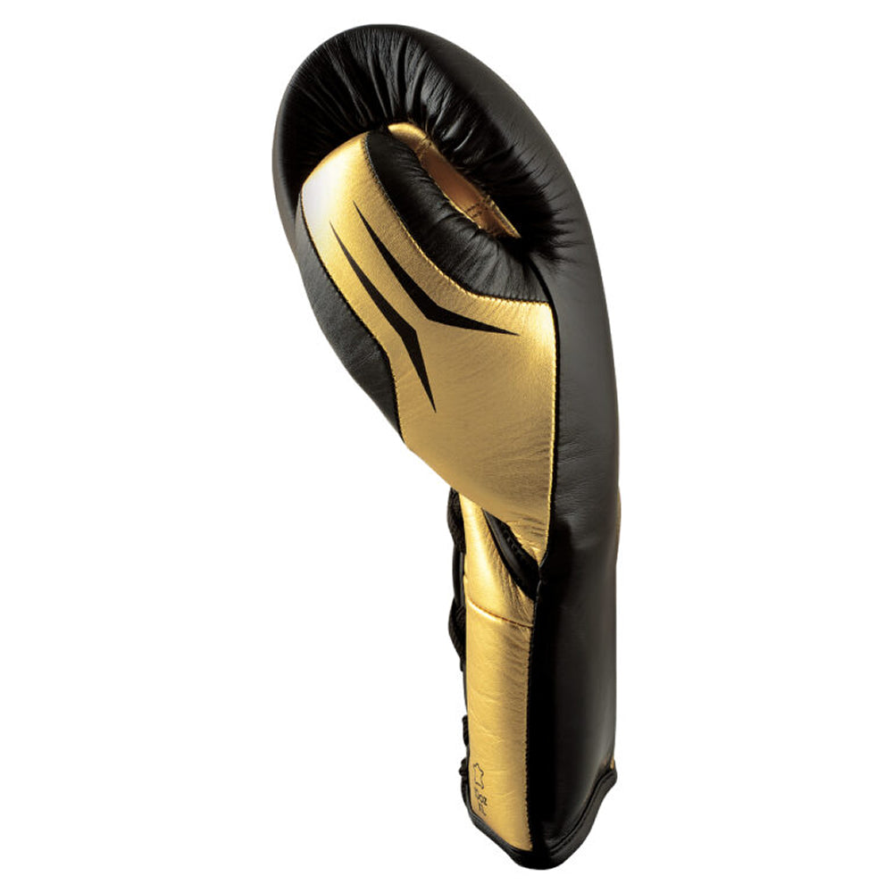 adidas Speed Tilt 750 Pro Lace Up Boxing Gloves Black/Gold Thumb