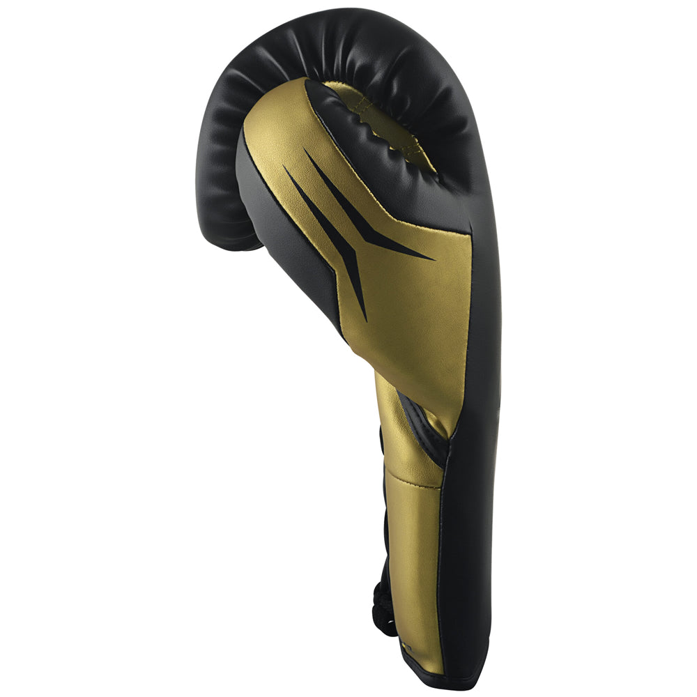 adidas Tilt 350 Pro Training Gloves Lace Up Black/Gold Thumb