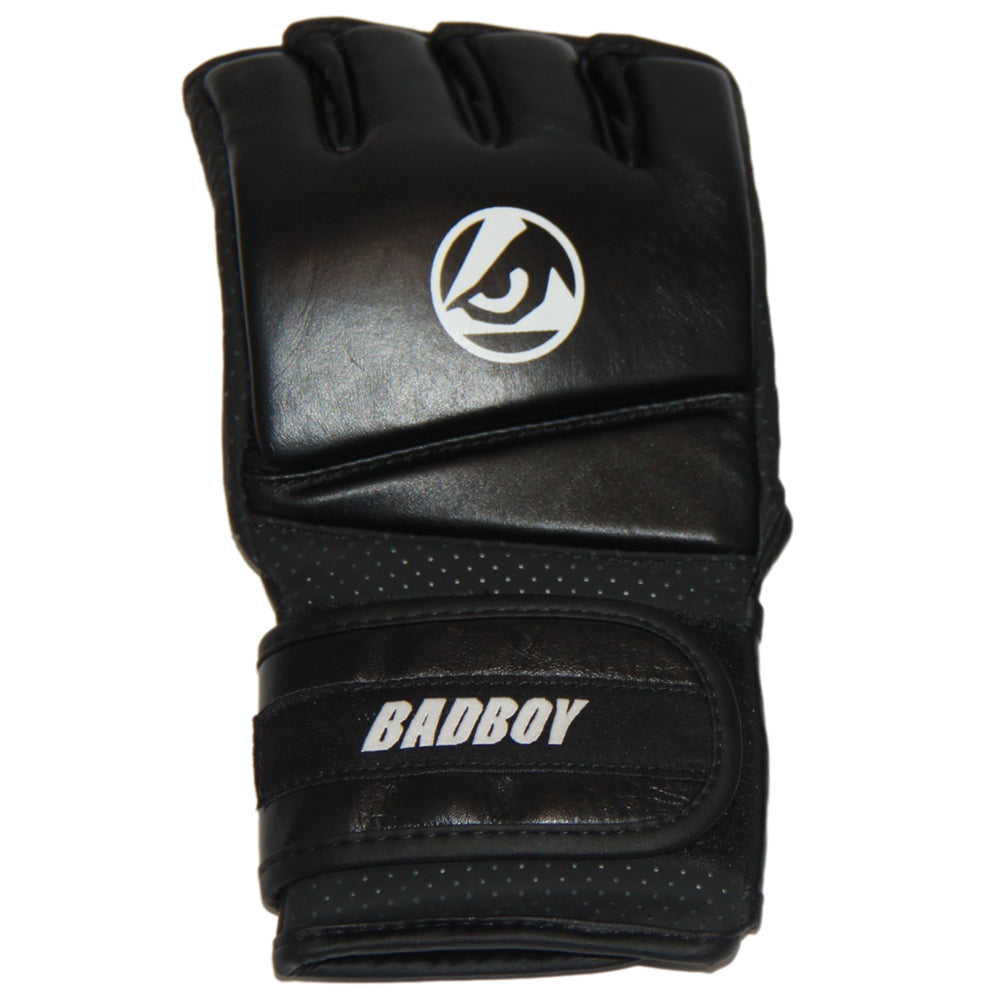 Load image into Gallery viewer, Bad Boy Omega 4oz MMA Gloves Black Top

