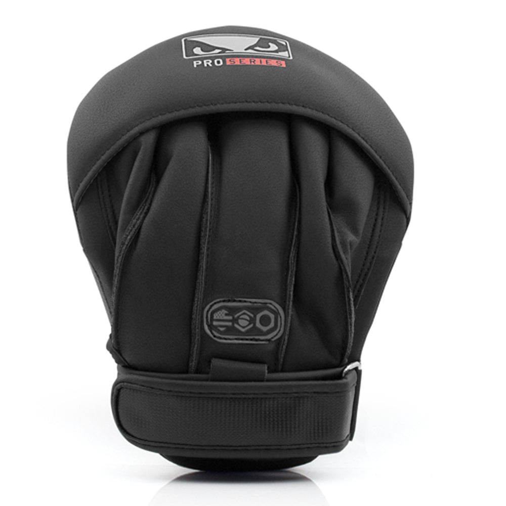 Load image into Gallery viewer, Bad Boy Pro Series Advanced Mini Focus Mitts Black Back
