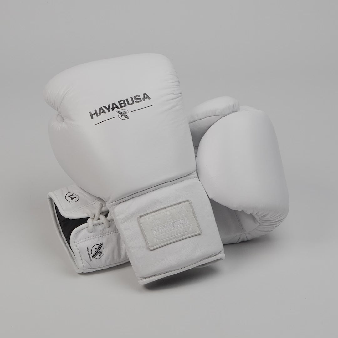 Load and play video in Gallery viewer, Hayabusa Pro Boxing Lace Gloves
