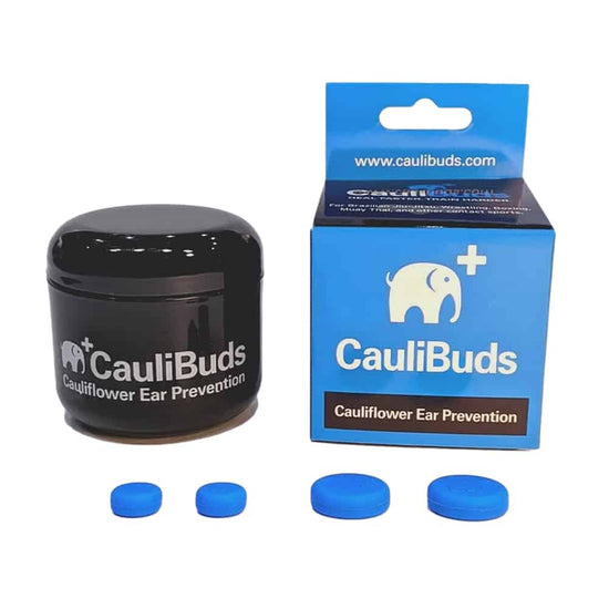 CauliBuds Cauliflower Ear Prevention Kit Blue