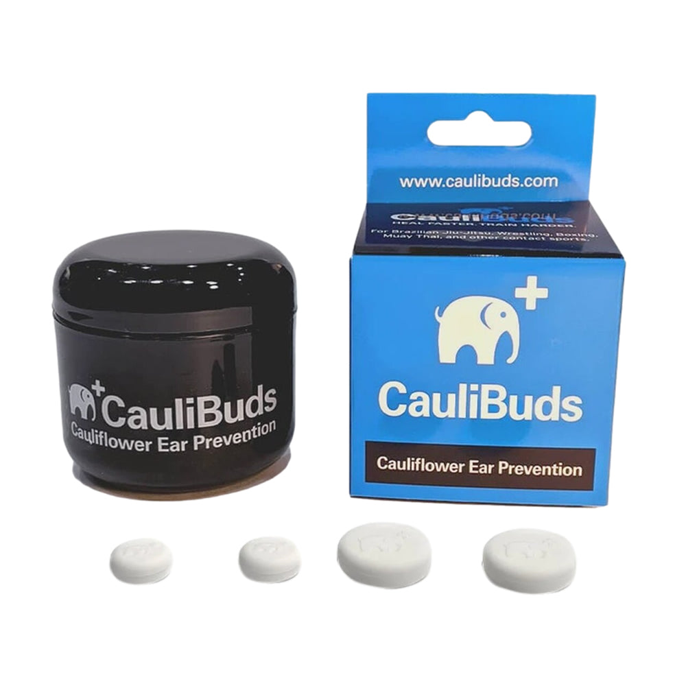 CauliBuds Cauliflower Ear Prevention Kit White
