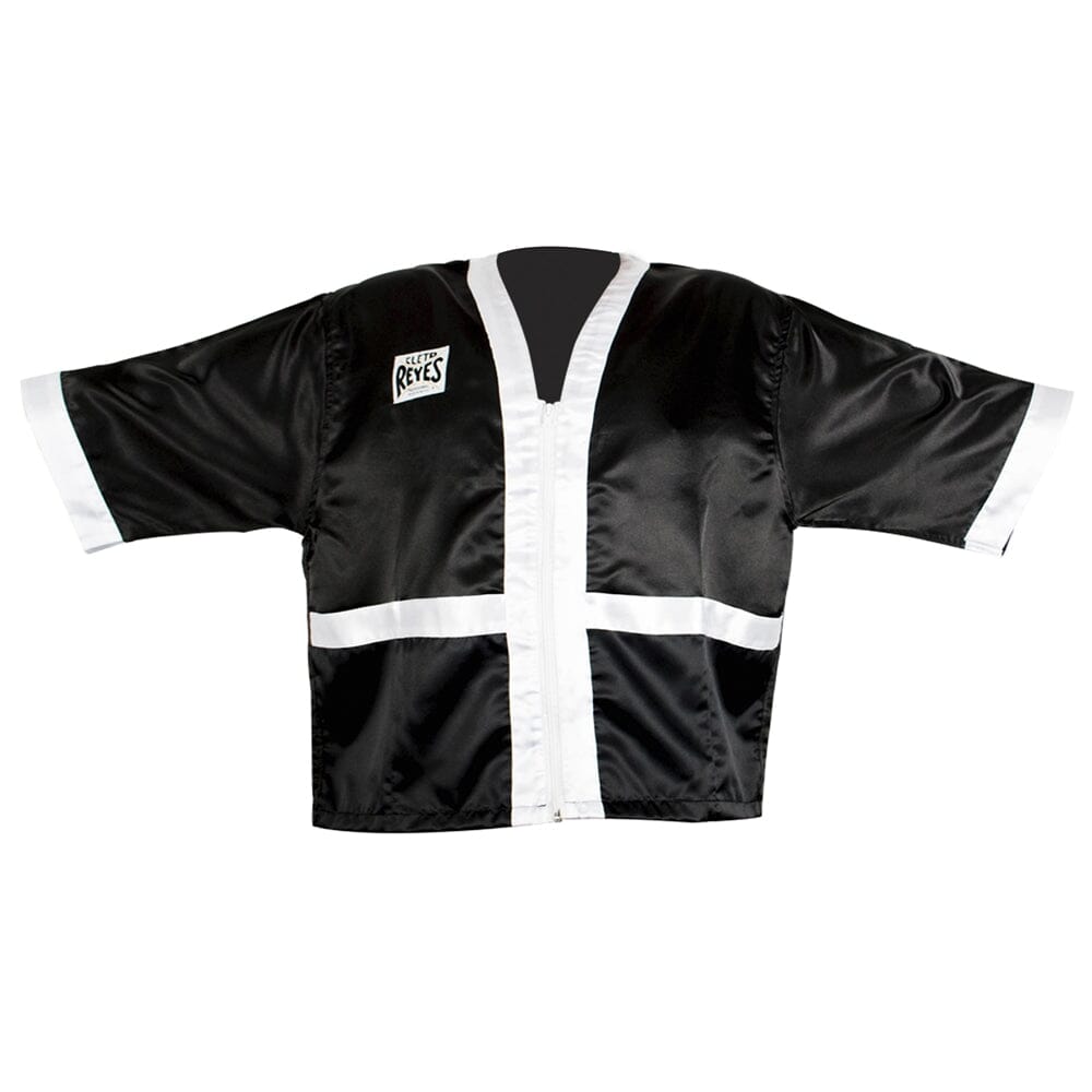 Cleto Reyes Boxing Robe for Corner Staff Boxing Robes Cleto Reyes Black Medium 