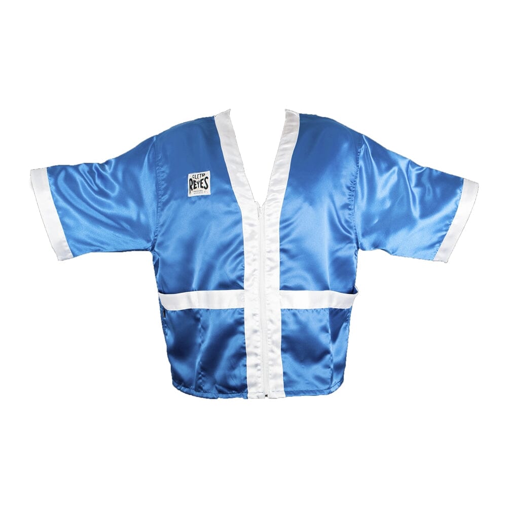 Cleto Reyes Boxing Robe for Corner Staff Boxing Robes Cleto Reyes Blue Medium 