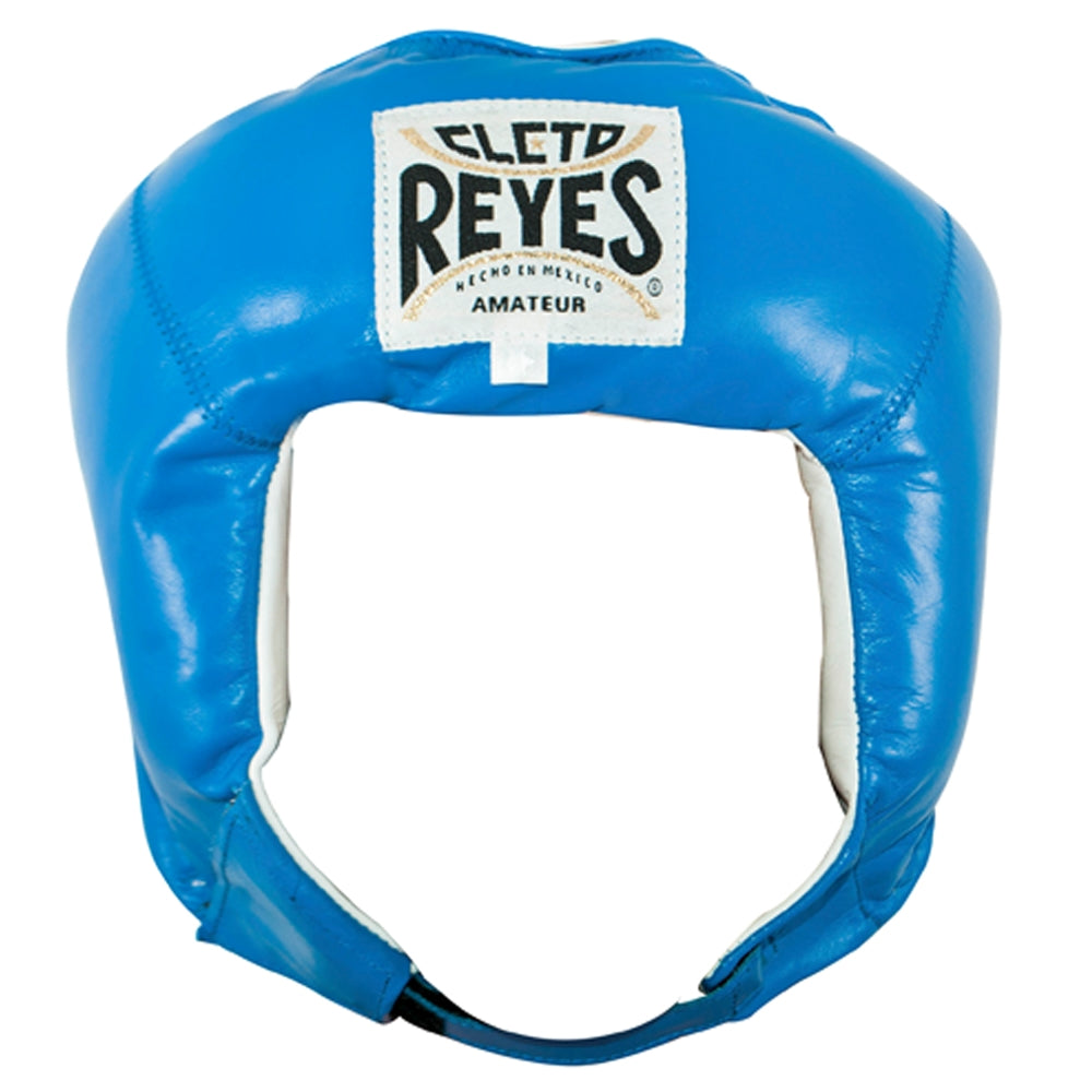Cleto Reyes Official Amateur Headgear Blue Front