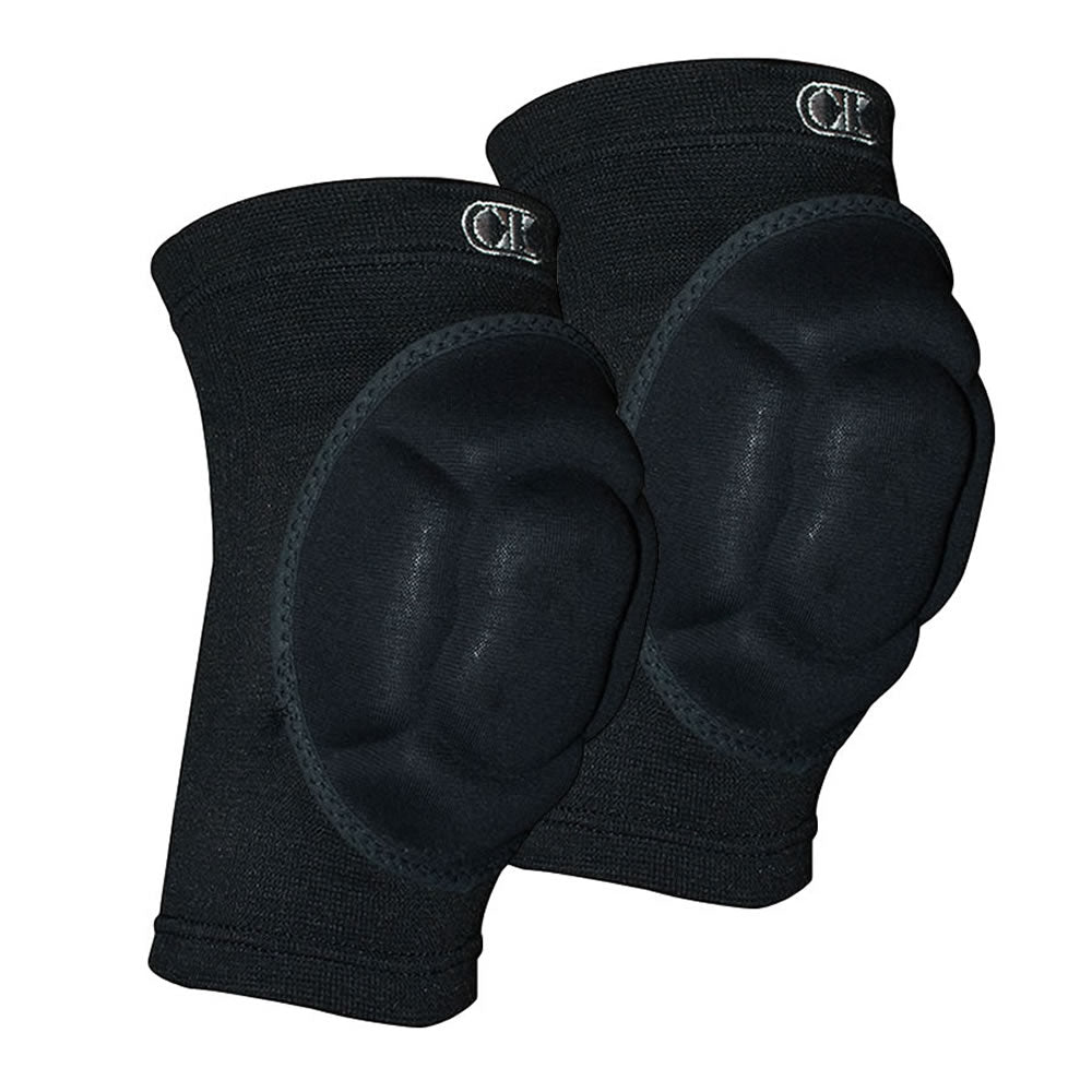Load image into Gallery viewer, Cliff Keen The Impact Youth Knee Pad Black Pair
