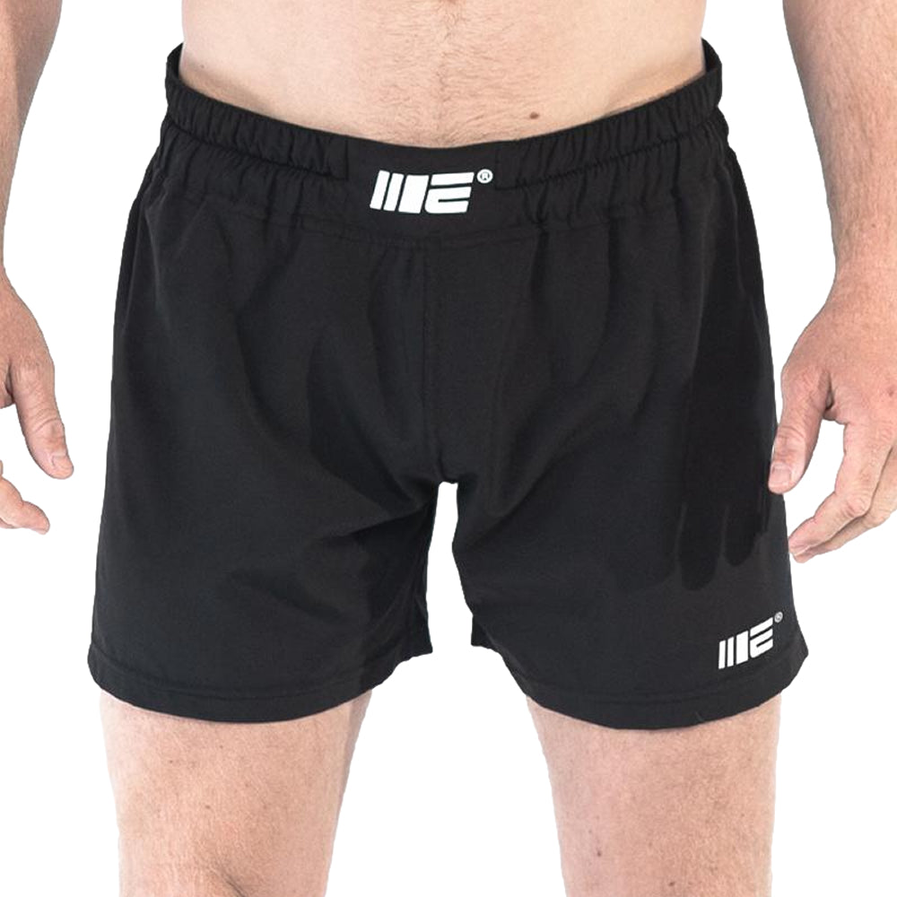 Load image into Gallery viewer, Engage Essential Series MMA Hybrid Shorts Black Front
