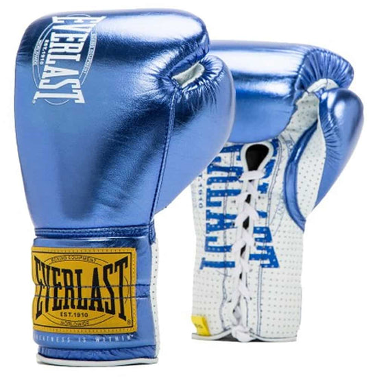 Everlast 1910 Classic Fight Gloves Blue