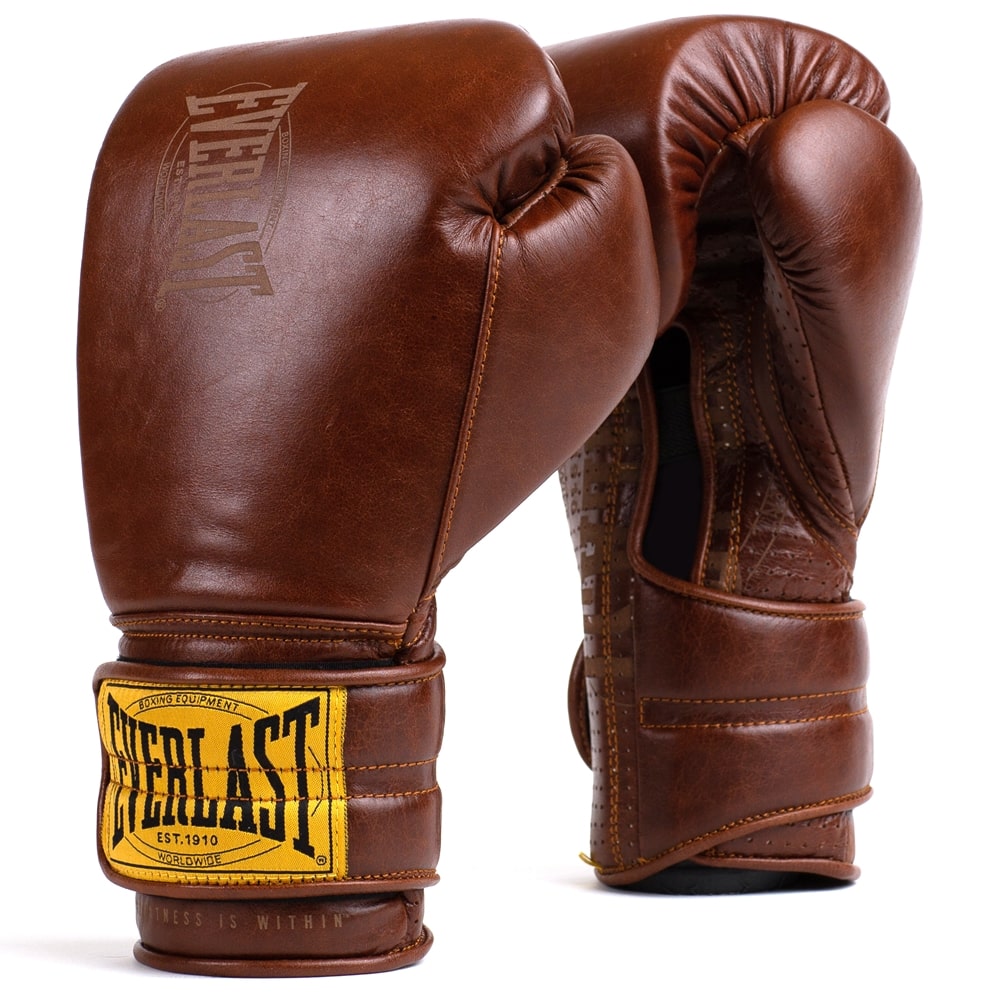 Everlast 1910 Classic Sparring Gloves Brown