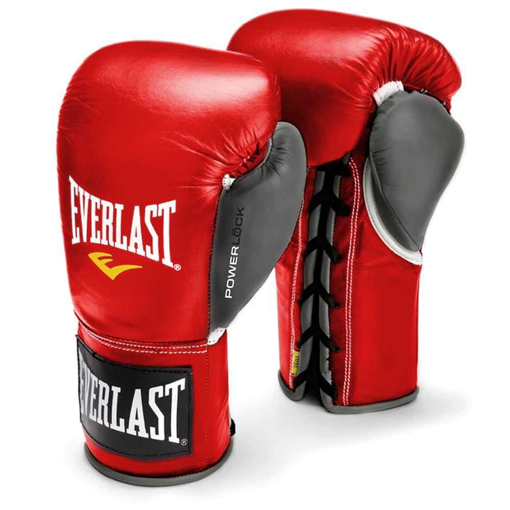 Everlast Powerlock Pro Lace Up Boxing Gloves – MMA Fight Store