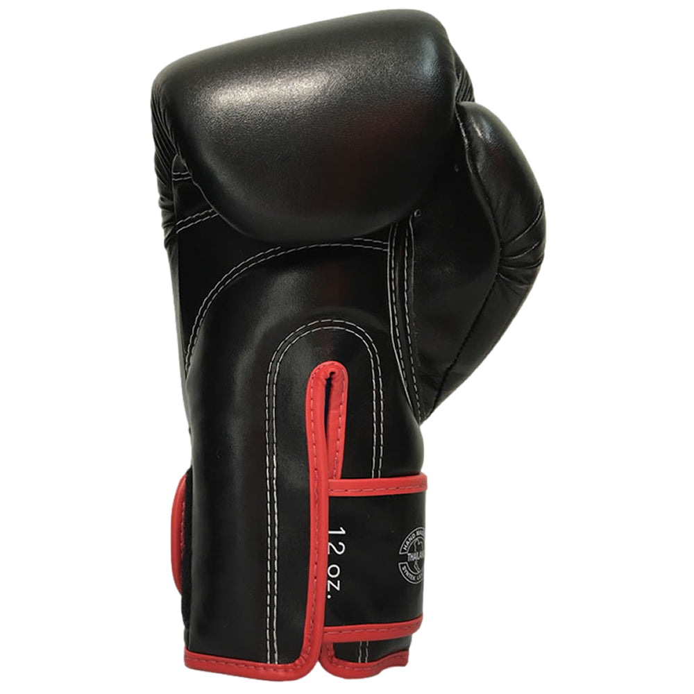 Fairtex BGV14 Muay Thai Gloves Black/Red Inner