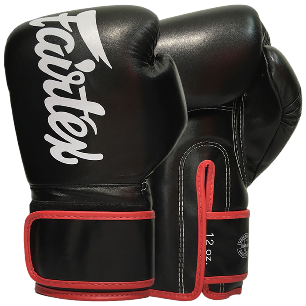 Fairtex BGV14 Muay Thai Gloves Black/Red