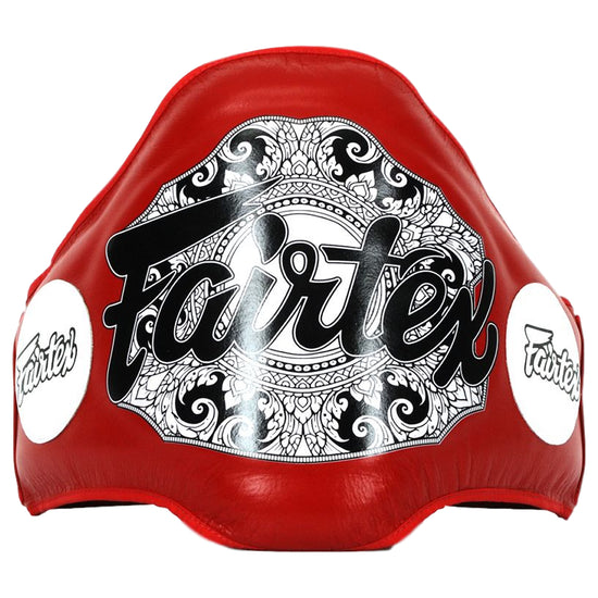 Load image into Gallery viewer, Fairtex BPV2 Lightweight Belly Pad Red Front
