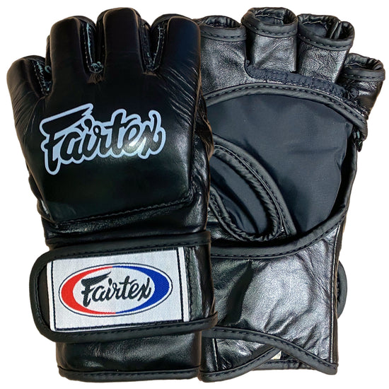 Fairtex FGV12 MMA Gloves Open Thumb Black