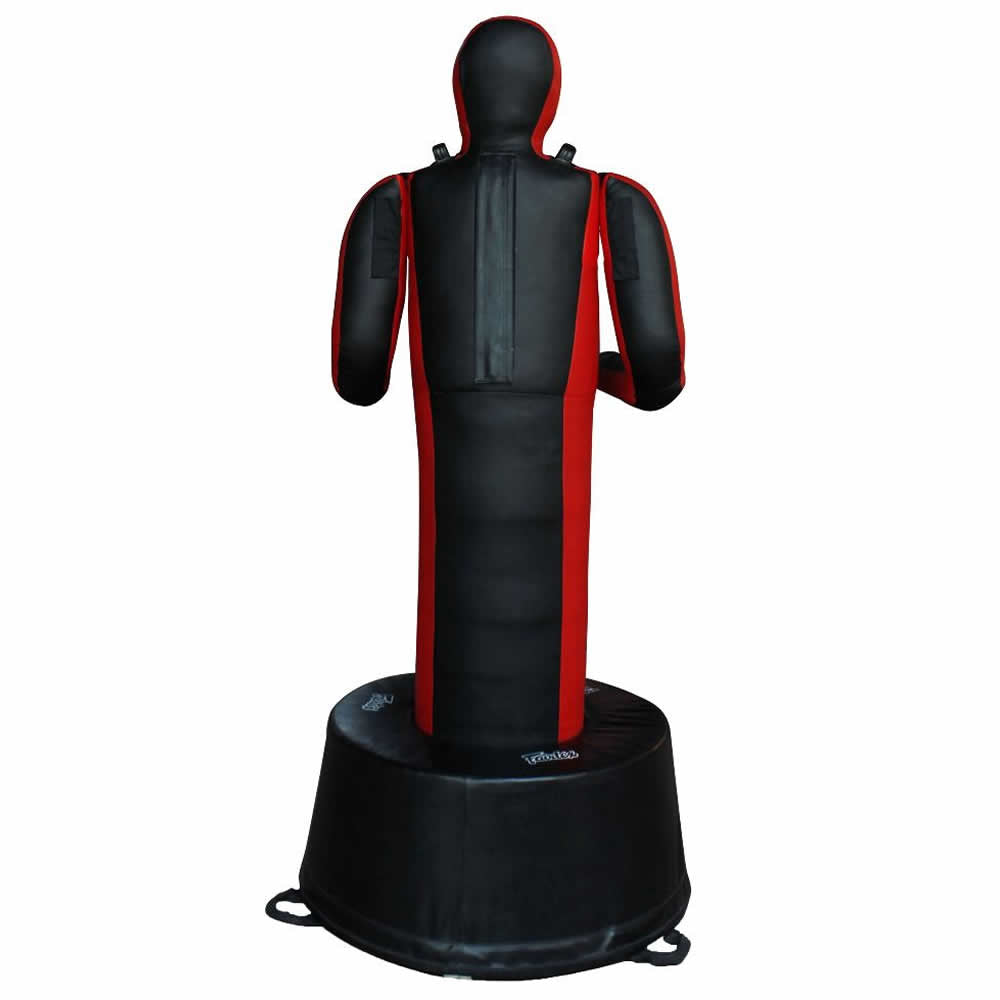Load image into Gallery viewer, Fairtex GD3 Maddox Hybrid Grappling Dummy Black/Red Back
