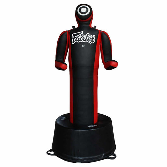 Load image into Gallery viewer, Fairtex GD3 Maddox Hybrid Grappling Dummy Black/Red Front
