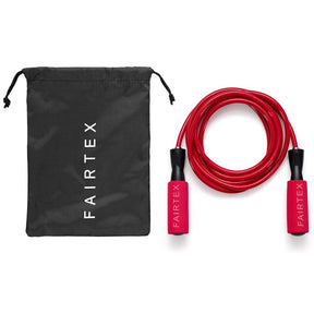Fairtex ROPE3 Ball Bearing Skipping Rope Skipping Ropes Fairtex Red 