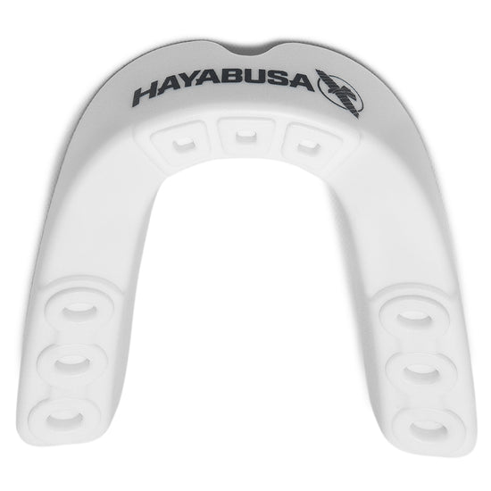 Hayabusa Combat Mouth Guard White/Red Bottom