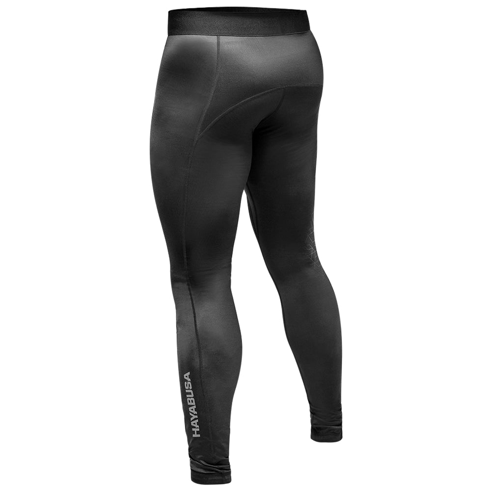 Load image into Gallery viewer, Hayabusa Geo Compression Pants Grey Back
