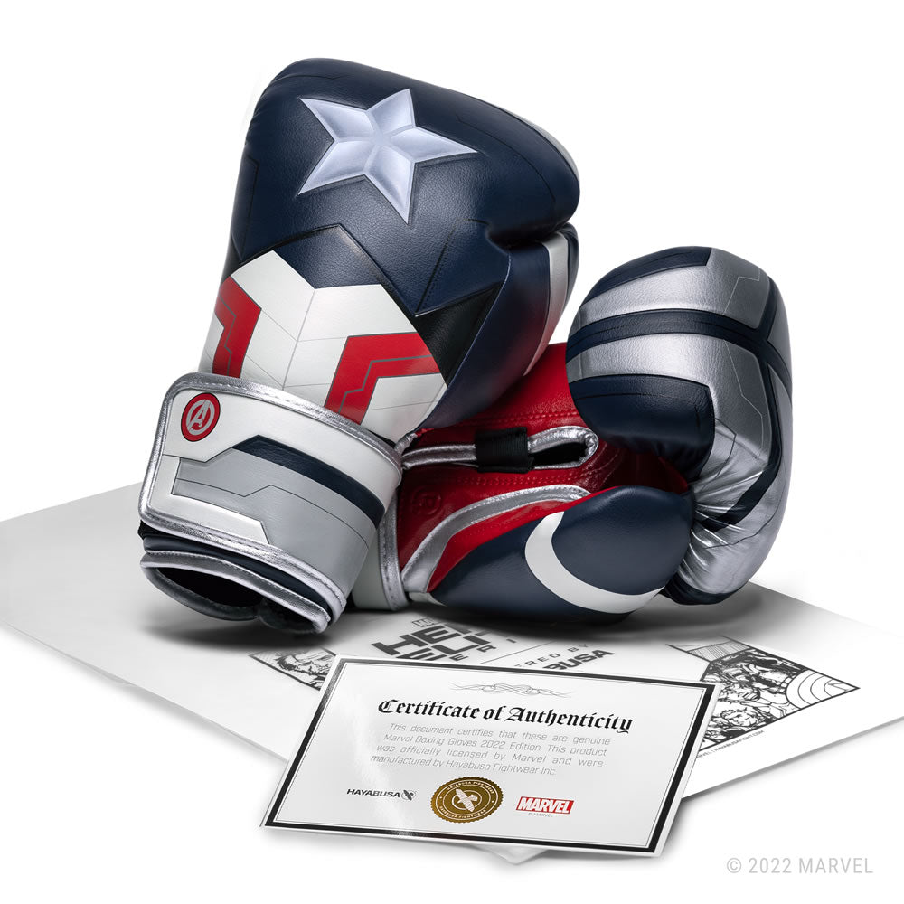 Load image into Gallery viewer, Hayabusa Marvel Captain America (Sam Wilson) Boxing Gloves
