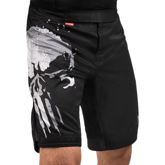 Load image into Gallery viewer, Hayabusa Marvel The Punisher Fight Shorts Back
