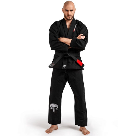Hayabusa Marvel The Punisher Jiu Jitsu Gi BJJ Gi Men Hayabusa Black A0 