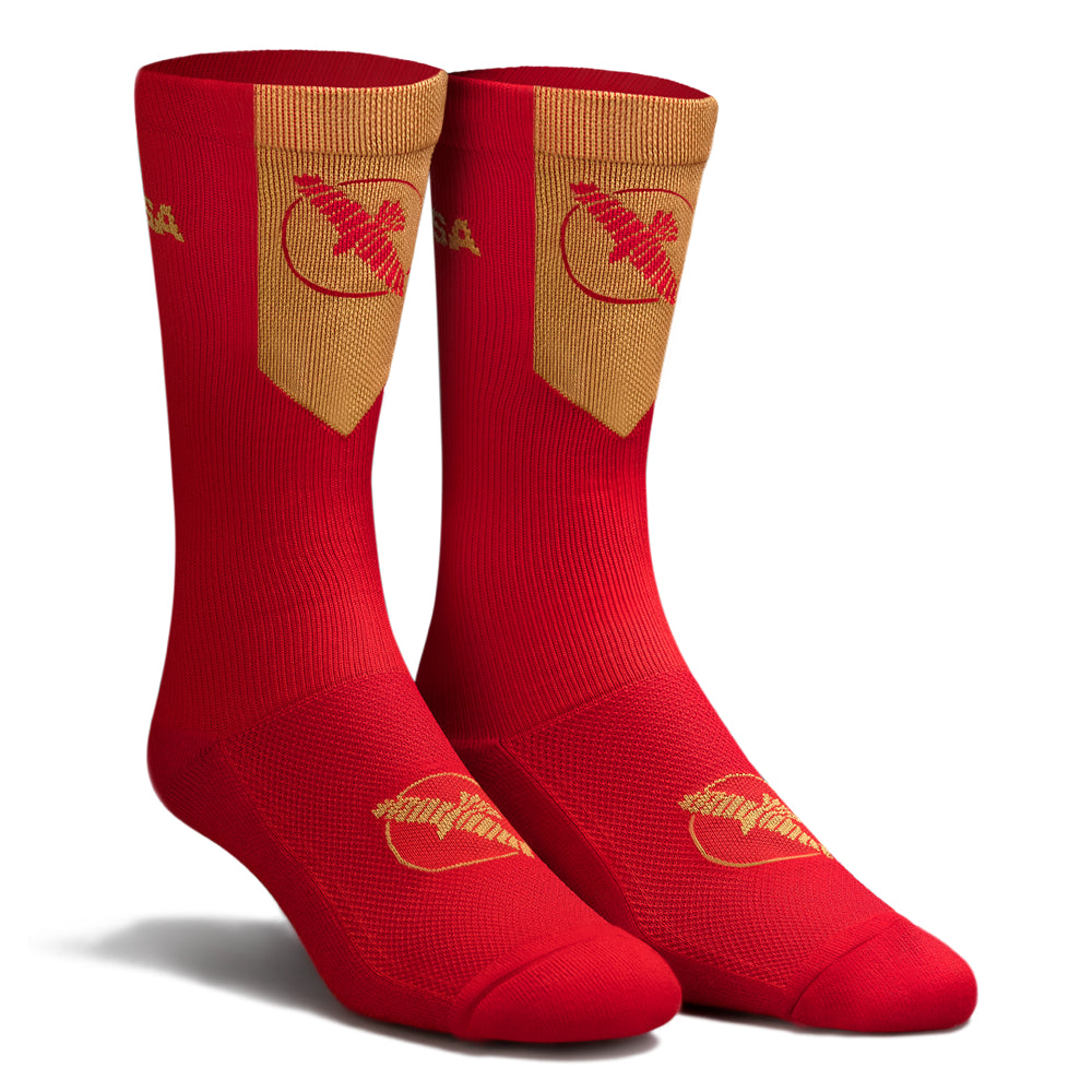 Load image into Gallery viewer, Hayabusa Pro Boxing Socks Red Front
