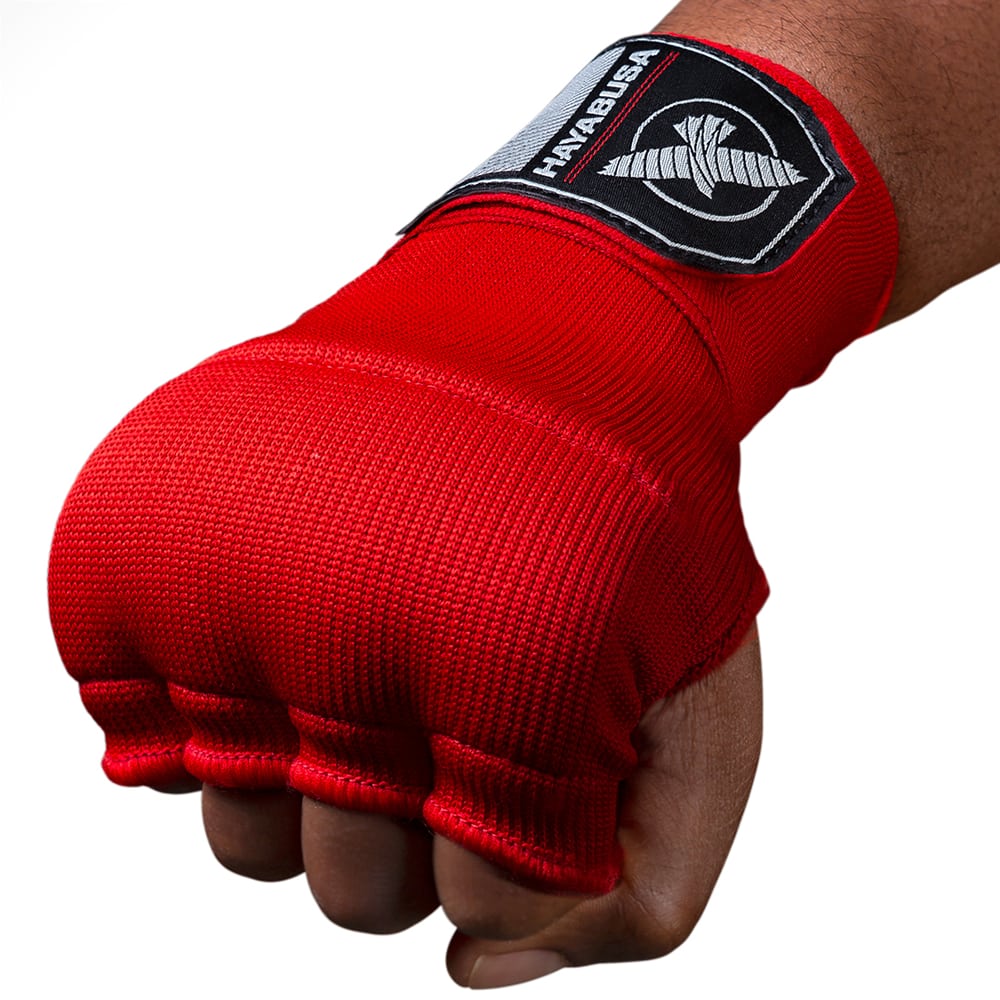 Hayabusa Quick Gel Hand Wraps Red Knuckles