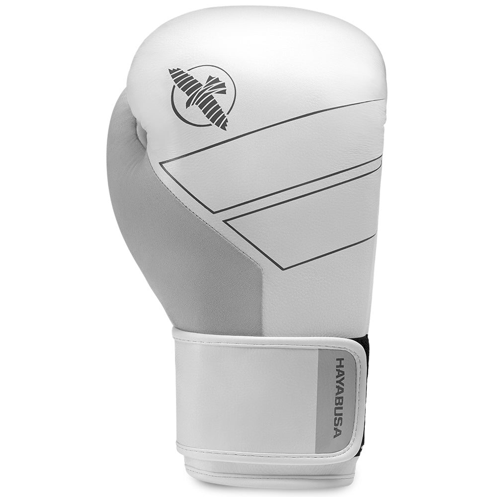 Load image into Gallery viewer, Hayabusa S4 Leather Boxing Gloves White Top
