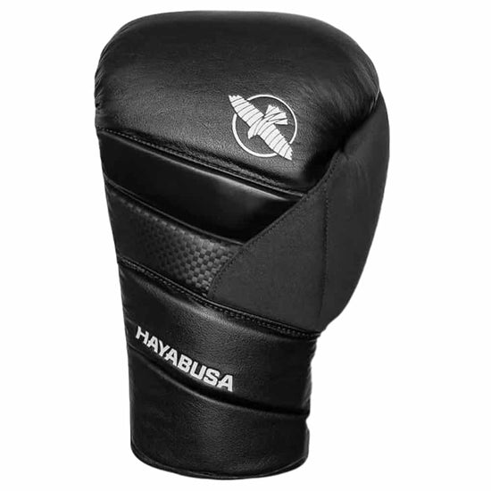 Load image into Gallery viewer, Hayabusa T3 Lace Boxing Gloves Black Top
