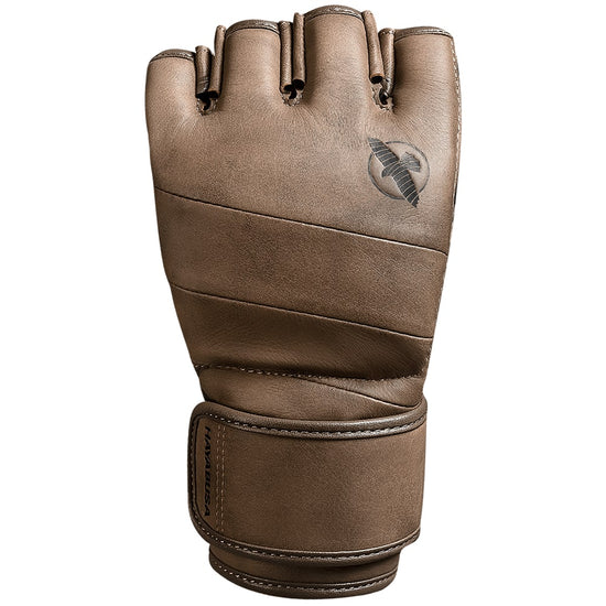 Load image into Gallery viewer, Hayabusa T3 LX 4oz MMA Gloves Brown Top
