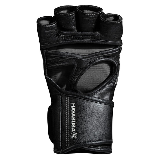 Load image into Gallery viewer, Hayabusa T3 4oz MMA Gloves Black/Grey Inner
