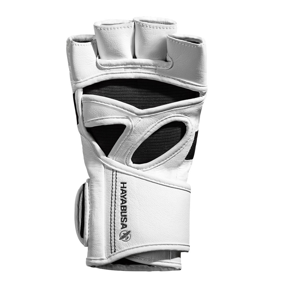 Load image into Gallery viewer, Hayabusa T3 4oz MMA Gloves White/Black Inner
