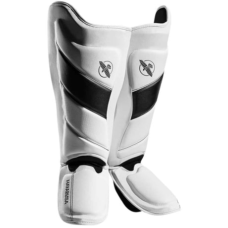 Hayabusa T3 Striking Shin Guards Shin Guards Hayabusa White/Black Small 