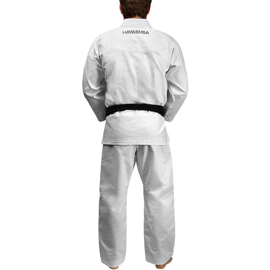 Hayabusa Ultra-Lightweight Jiu Jitsu Gi White Back
