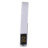 Kingz Kids Belts Solid Colour BJJ Belts Kingz White M00 