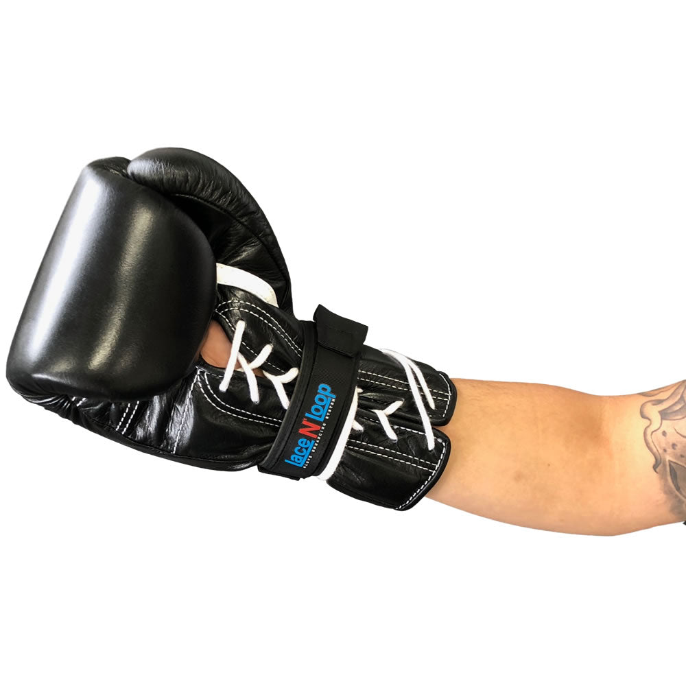 Load image into Gallery viewer, Lace n Loop Boxing Glove Strap Gloves
