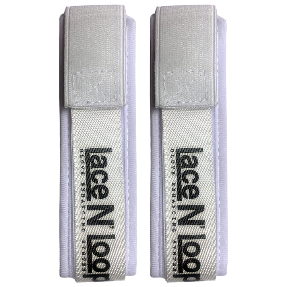 Lace N Loop Pair of Boxing Gloves Straps Lace Up (White Logo) :  : Sports & Outdoors