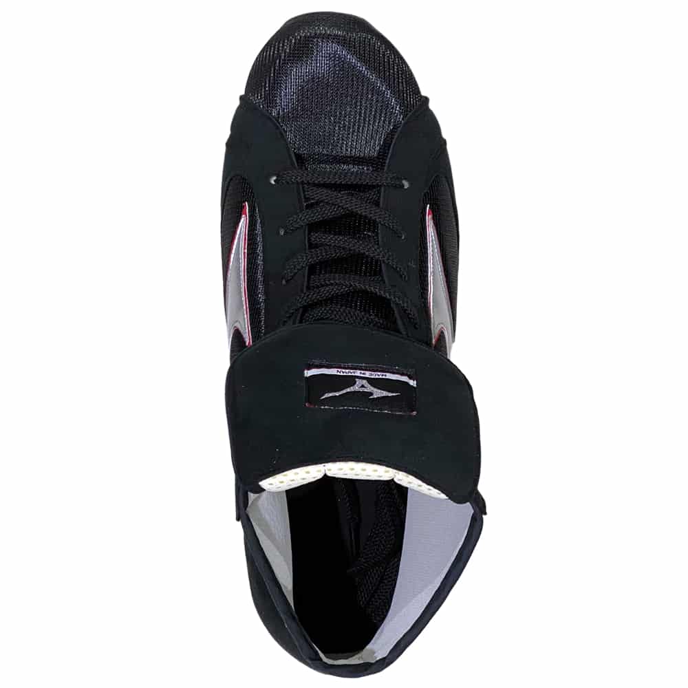 Load image into Gallery viewer, Mizuno Boxing Shoes Black Top
