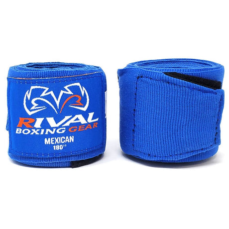 Rival Mexican Handwraps Hand Wraps Rival Blue 