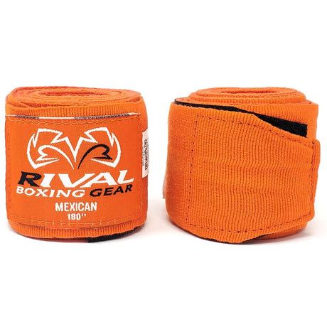 Rival Mexican Handwraps Hand Wraps Rival Orange 