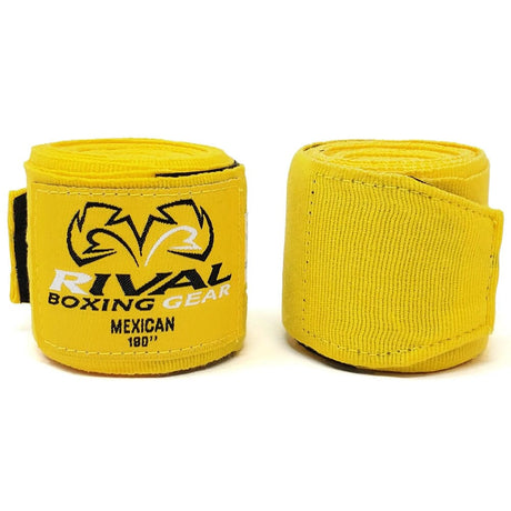 Rival Mexican Handwraps Hand Wraps Rival Yellow 